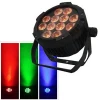remote control outdoor 12PCS RGBAWUV 6in1 IP65 par dmx waterproof led stage lighting