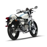 retro classic motorcycle, GS125 engine, cafe racer
