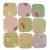 Import Reusable Bamboo Cotton Makeup Remover Washable Pads with Printing for Face &amp; Eye from China