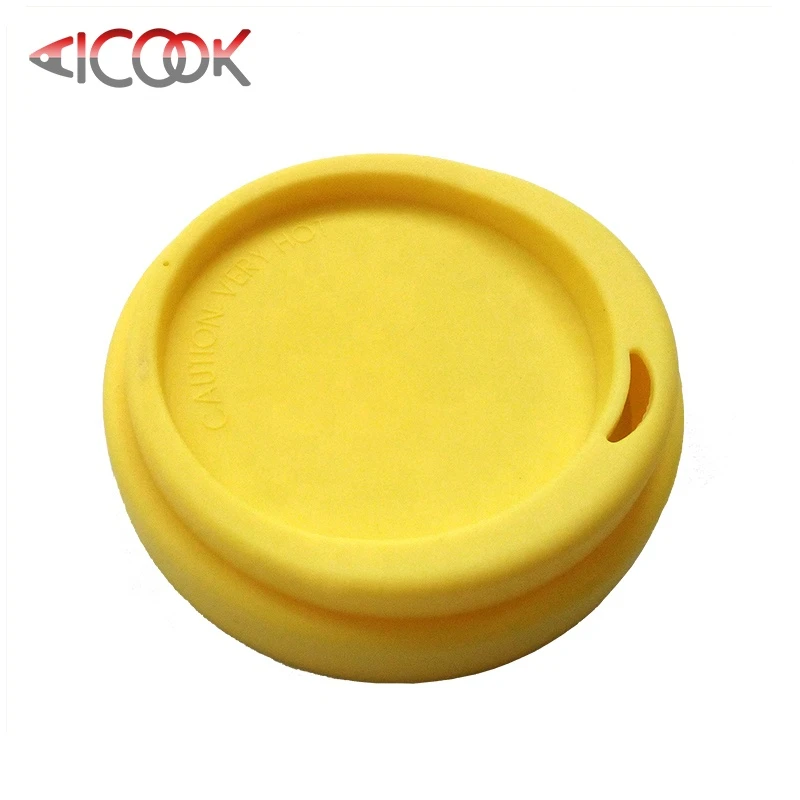 Reusable Spill Proof Silicone Coffee Cup Lids