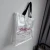Import Reused Plastic Polypropylene Film Coated Laminated Waterproof Grocery Clear PP Woven Shopping Tote bag With Handle from China