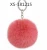 Import Rex Rabbit-like Fur Ball keychain, Artificial Leather Short Hair Box and Bag Hangers from China
