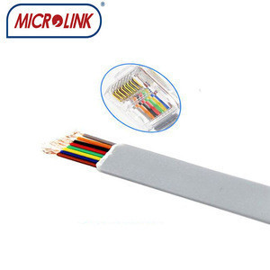 Buy Rj45 Telephone Cables Flat Communication+cables Intercom Cable from ...