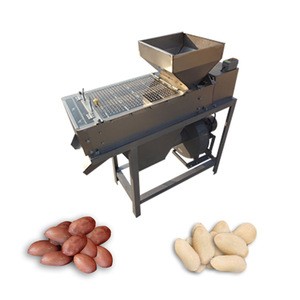 Roasting production line dry type peanut peeling machine for removing red skin peanut peeler