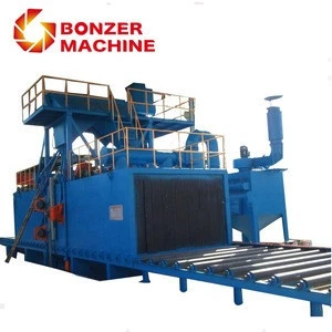 Roller conveyor Marble Surface Treatment Shot Blasting Machine