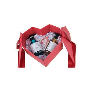 Romantic Heart Shape Box Packing Shampoo Shower Gel Bath Gift Set