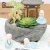 Import Roogo resin stone flower pots indian temple monk from China
