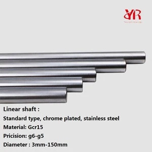 Round shaft linear motion optical axis linear shaft 16mm