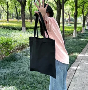 Ruicheng Customized blank canvas bags Promotional cheap blank cotton tote bags High quality canvas blank tote bag