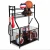 Import RUIMEI Sports Equipment Storage Rack Storage Ball,Sports Gear,Garage Organizer with Baskets And Hooks from China