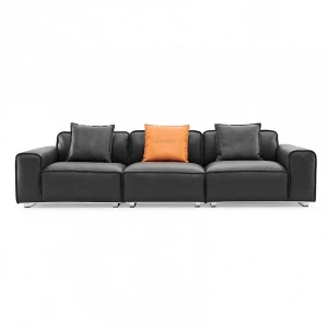Rustic Leather Sofa Home Furniture Classic Living Room Furniture Modern Sofa Sets