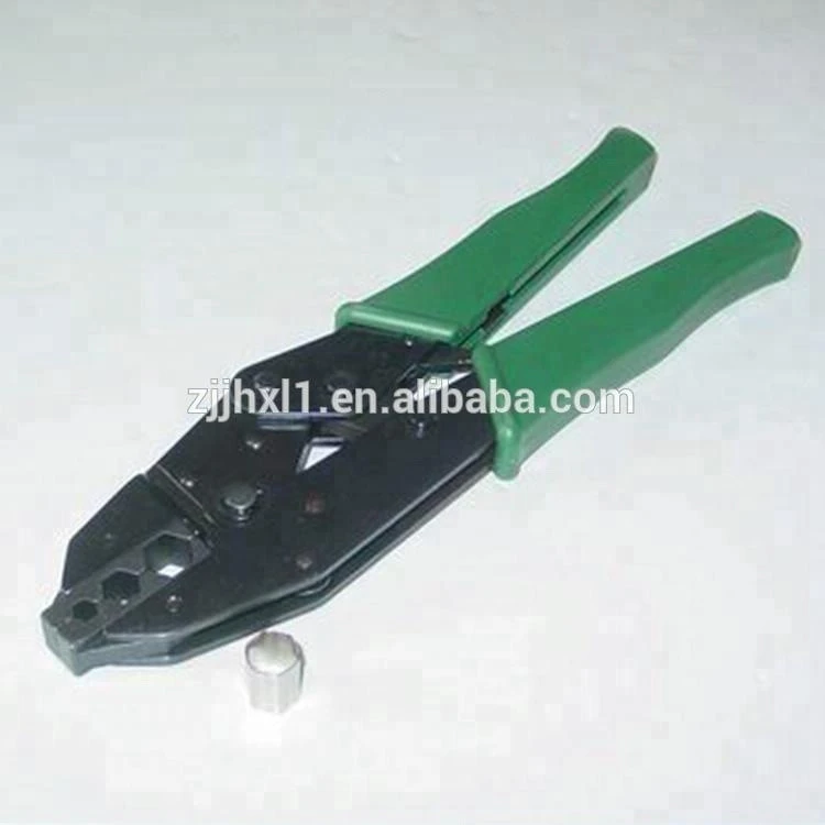 Self Adjusting Ratchet Manual Connector Crimper Plier Cable Ferrule Crimping Tool