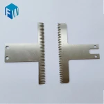 Serrated cutting industrial blade packing blades for film packaging machine