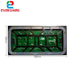ShenZhen 10mm Pixel Pitch LED Advertising Digital Display Board Dot Matrix 32x16 P10 Full Color SMD Outdoor LED Module
