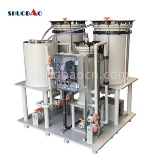 ShuoBao industrial chemical filtration machine for metal plating industry