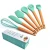 Import Silicone Cooking Utensils Set  11 Pieces Natural Wooden Handles Kitchen Cooking Tools with Spatulas for Non Stick Cookware from China