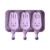 Import Silicone Popsicle Mold BPA-Free Ice Pop Molds with Lids Packs of 2x3 Cavities for Kids, Cake/Ice Cream/Popsicle Maker Easy from China
