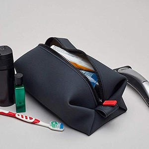 Silicone toiletry bag travel kit, leak resistant dopp bag for travel shaving kit