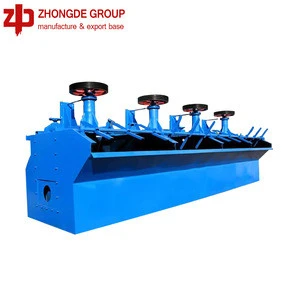 Silver, Gold, Lead Zinc Ore Beneficiation Mineral Flotation Machine by Zhongde