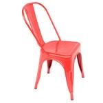 Simple Industrial Chairs Elegant and Stackable Dining Chair