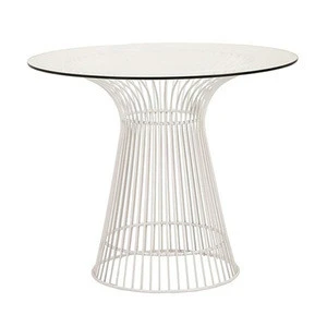 Simple Style garden Indoor metal Wire Coffee Table high bar table