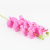 Import Single branch simulation Home Decor Wedding plastic 8 heads Cymbidium Real Touch Latex Butterfly dance orchid flower artificial from China