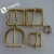 Import Single Direction Solid Brass Belt Buckle from China