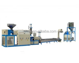 SJ130 waste plastic recycling machine/PP PE film pelletizing line/granulating machine