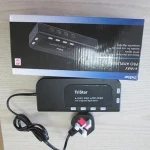 SLx4 4WAY AMPLIFIER/28132R/piano black/LED indicator/gain control