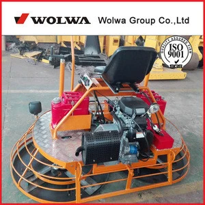 Small concrete power trowel machine with diesel engine