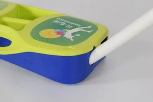 Small order acceptable portable polyester outdoor entertainment badminton net stand
