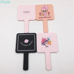 Small Square Shape Personalized Handheld Mirror