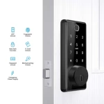 Smart RIM deadbolt  auto lock fingerprint password app control TTLOCK  TUYA APP card door lock