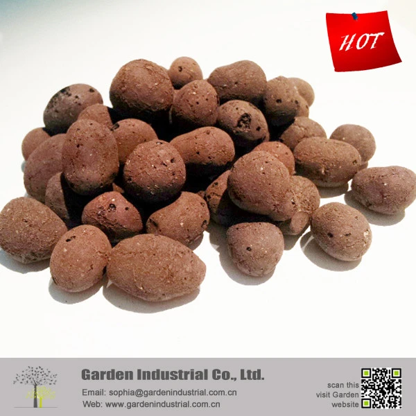 Soilless Agriculture Growing Media Expanded Clay Pebbles