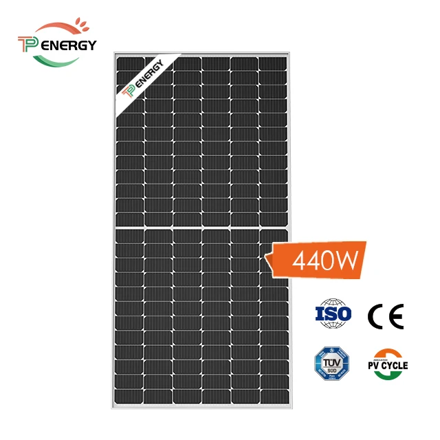 Solar Panel 72cells 375W 380W PERC Mono Crystalline Half Cell 400w 410w 420w 430w 440w 450w 24V 144cells Solar Panel Price