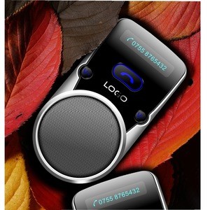 Solar power Multipoint Bluetooth Handsfree Car Kit Speakerphone with LCD display