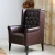 Import (SP-HC527) Modern cafe custom made brown leather hotel furniture upholstered chair from China