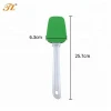 Spatula Spoon in FDA Grade with Plastic Handle for Baking & Pastry
