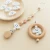 Import Special customized baby teether wooden beads white cloud flower beads diy accessories from China