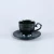 Import Special Fancy Design European Embossed Tea Cup Saucer Sets Porcelain Set Coffee Ceramic Cup Saucer from China