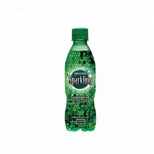 SPRITZER Sparkling Natural Mineral Bottled Sparkling Water - 325ml x 24