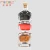 Import Square Empty Stackable 375ml Glass Wine Bottles With Cork For Vodka Brandy Limoncello Tequila from China
