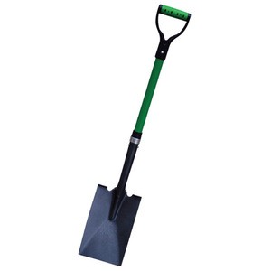  Square-Point Shovel with Fiberglass handle Y Grip