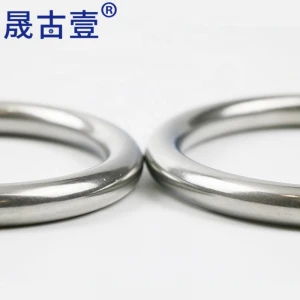 ss304 or ss316 High Quality rigging hardware welded stainless steel ring