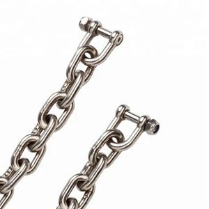 Stainless steel 20mm link chain large link chain din766 link chain
