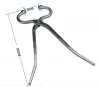 Stainless Steel Bull Cattle Nose Ring Lead Puller Pliers Veterinary Farm Tool