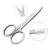 Import Stainless Steel eyebrow Grooming Scissors scissors tool from China