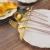 Import Stainless Steel Gold Spoon & Fork & Knife Cutlery Set from China