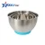 Import Stainless steel Mixing bowls set  with silicone bottom salad bowl, Suction cupsstrong adsorption and Multifunctional cover from China