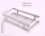 Import Stainless Steel Wall-Mounted Spice Rack Kitchen Storage Shelf / Rack on the Wall for Seasoning Pot from China